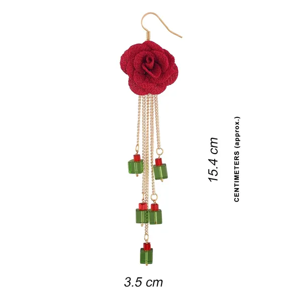 Red_Rose,_Green_Cyrstal_Brass_Earrings_For_Women
