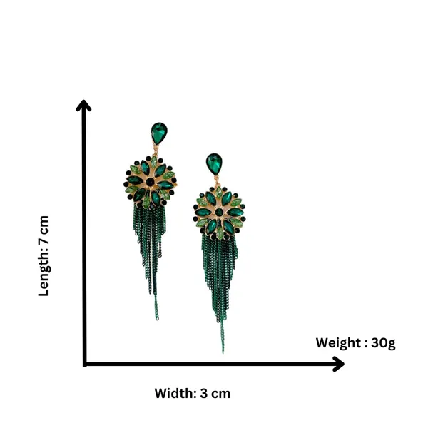 Green_Gold_Plated_Stunning_Emerald_Green_Semi_Precious_Stones_Studded_Statement_Dangle_Earrings_For_Women_And_Girls