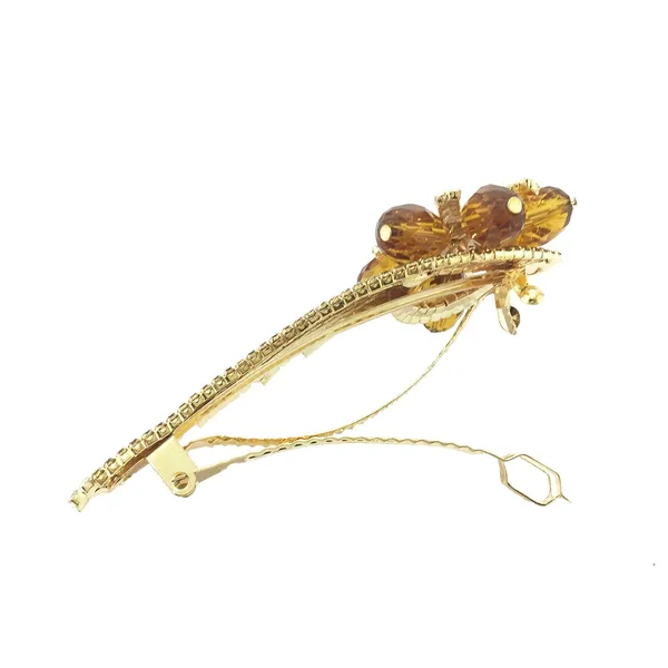 Gold_Fish_Designe_Studded_Back_Clip_Hair_Accessories_For_Women