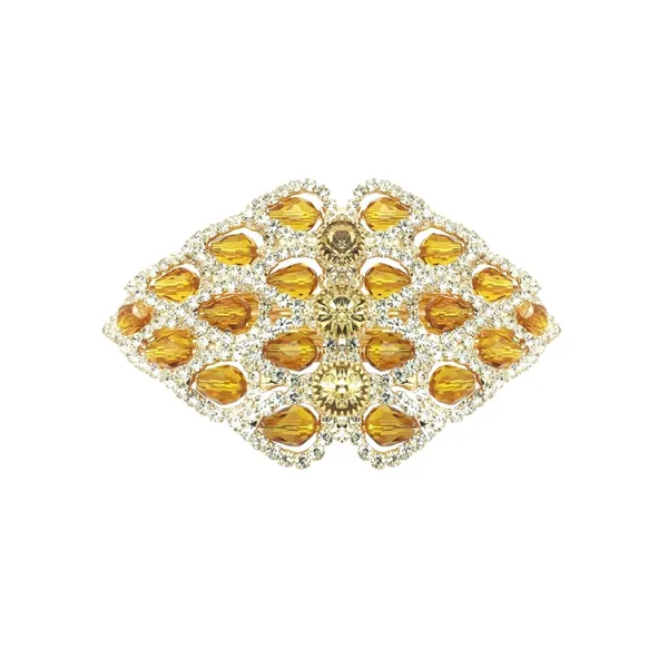 Gold_Plated_Jewellery_Back_Hair_Clip_Hair_Barrette_Hair_Accessories_For_Women_And_Girls_Pack_Of_1