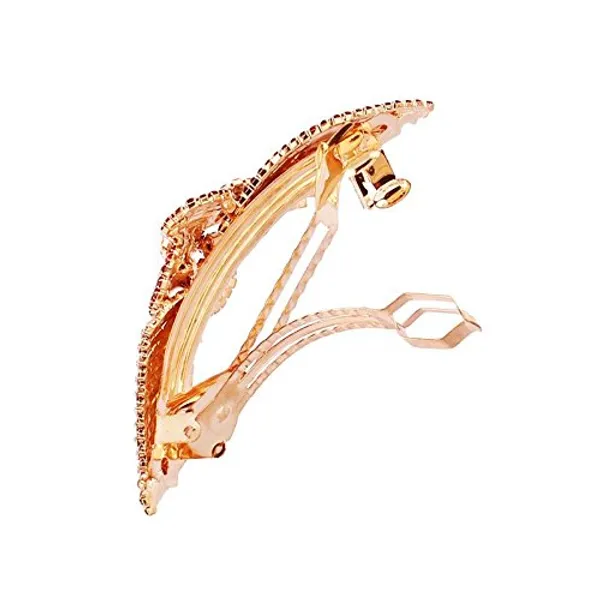 Gold_Jewellery_Back_Hair_Clip/Hair_Barrette/Hair_Pin_Hair_Accessories_For_Women_And_Girls_Pack_Of_1