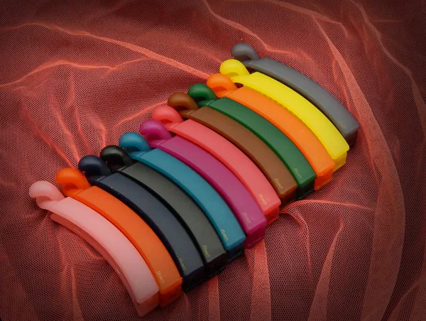 Multicolor_Acrylic_Material_Daily_And_Casual_Wear_Banana_Clips/Hair_Clips/Claw_Clips_With_Tight_Grip_Pack_Of_12_In_Shiny_12_Colours_For_Women_And_Girls_(Multi4)