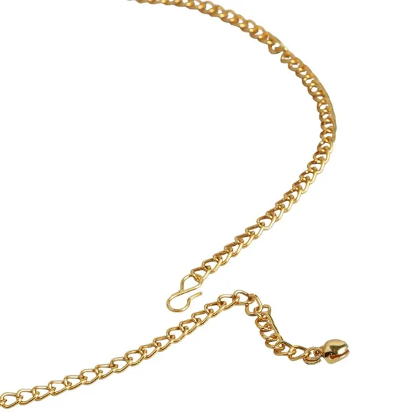 Gold_Women_White_&_Gold_Plated_Pearls_Kamarband_-_Brass