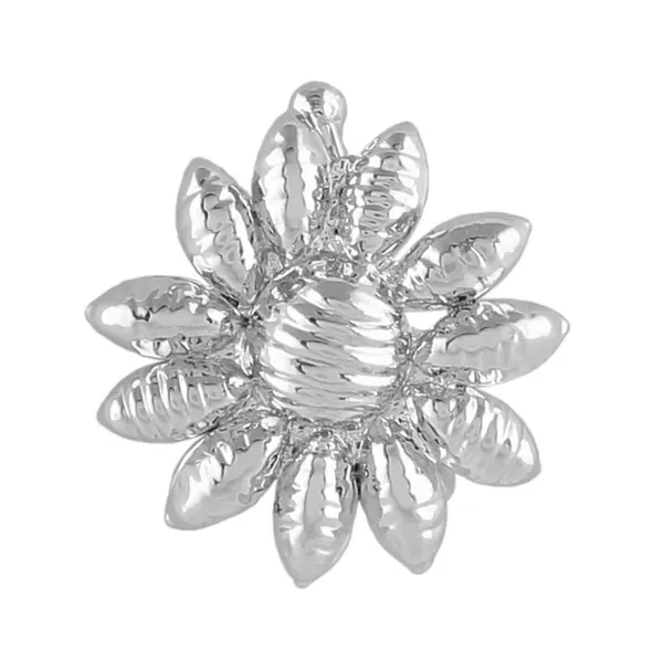 Flower_Shaped_Silver_Nose_Pin/Nath_Clip_On_Nose_Ring_Small_Nath_Kundan_For_Women_|_Navratri_Jewellery_|