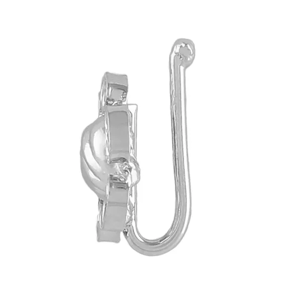 Silver_Flower_Shaped_Nose_Pin/Nath_Clip_On_Nose_Ring_Small_Nath_Kundan_For_Women