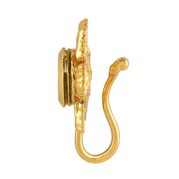 Ruby_Gold_Plated_Brass_Nose_Pin,_Clip_On_Nose_Ring_Small_Nath_Kundan_For_Women_(Red)