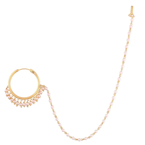 Gold_Plated_Traditional_Medium_Size_Piercing_Delicate_Nose_Ring/Nath_With_Pearls_Chain_For_Women_And_Girls_Pack_Of_1