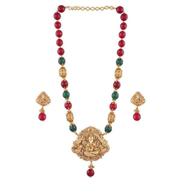 Multicolor_Ethnic_Ganesh_Temple_Necklace_Set_With_Ruby_And_Emrald_For_Women