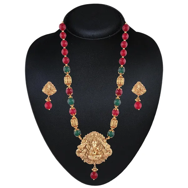 Multicolor_Ethnic_Ganesh_Temple_Necklace_Set_With_Ruby_And_Emrald_For_Women