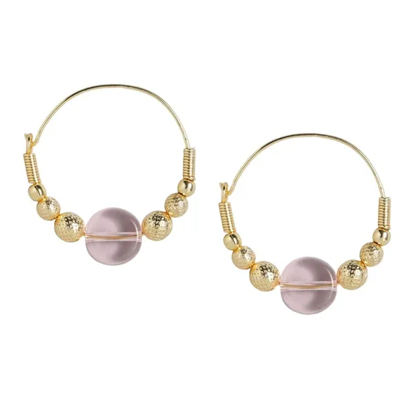 Multicolor_Plated_Western_Long-Chain_Necklace_With_Hoop_Earrings_For_Women_&_Girls_|_Trendy_&_Lightweight_Jewelry