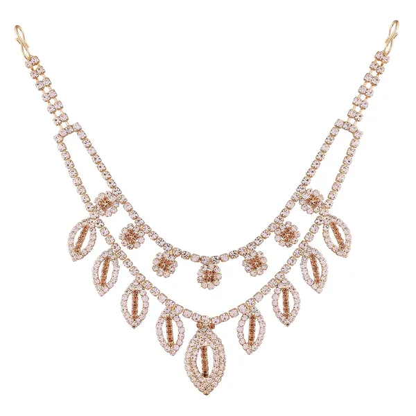 Gold_Plated_Beautiful_Traditional_Women'S_Wedding_Hair_Accessories_With_Lct_Stones