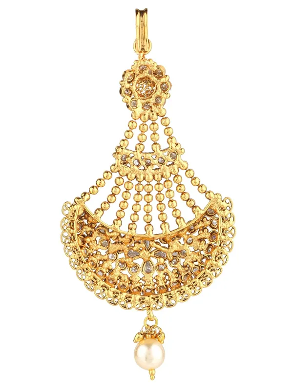 Gold_Plated_High_Antique_Gold_Traditional_Jhoomar_Passa/Festive_Party_Look_For_Women_And_Girls_Pair_Of_1