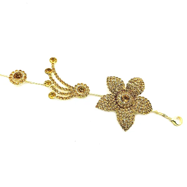 Gold_Flower_Stone_Studded_Wedding_And_Party_Fancy_Tiara_With_Pin_Hair_Accessories_For_Women_&_Girls
