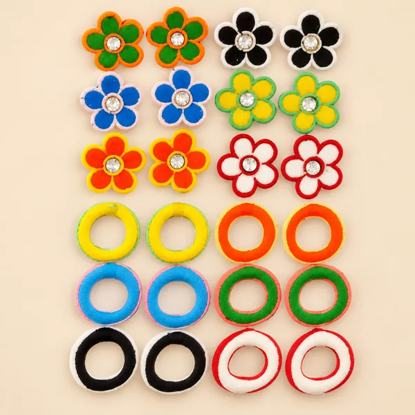 Multicolor_Enamel_Stud_Earring_For_Women_(Multi-Colour)