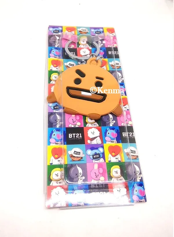 Bts_Bt21_Kpop_Army_Bt21_Kpop_Army_Shooky_Keychain