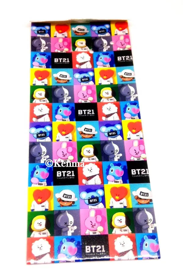 Bts_Bt21_Kpop_Army_Bt21_Kpop_Army_Van_Keychain