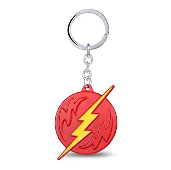 Flash_Logo_Superhero_Metal_Keychain