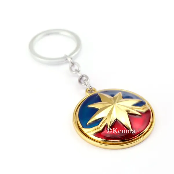 Rotating_Captain_Marvel_Avengers_Marvel_Superhero_Metal_Keychain