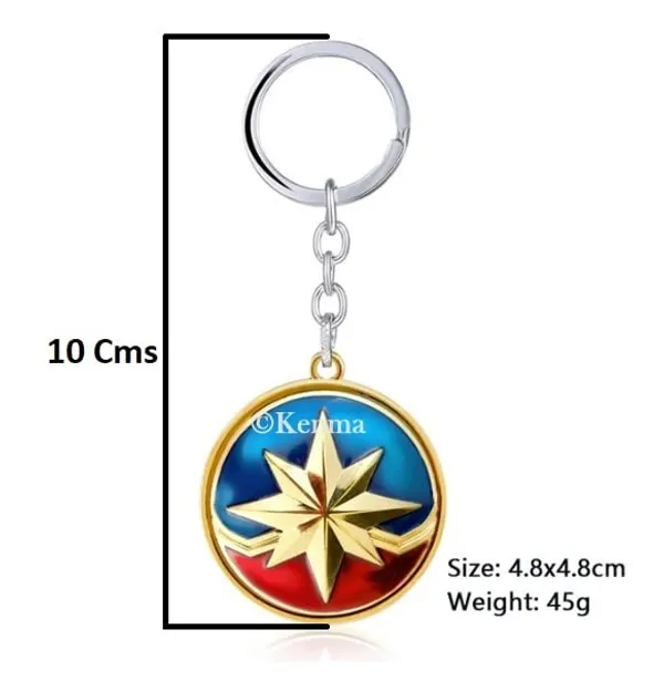 Rotating_Captain_Marvel_Avengers_Marvel_Superhero_Metal_Keychain