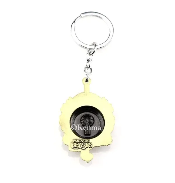 Golden_Hp_Fantastic_Beasts_Muggle_Worth_Metal_Keychain