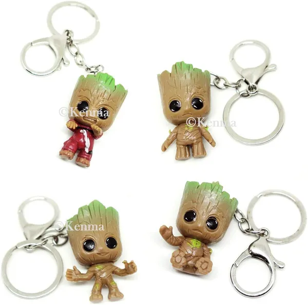 Mini_Groot_Marvel_Gaurdians_Of_The_Galaxy_Action_Figure_Superhero_Keychain_-_Set_Of_4