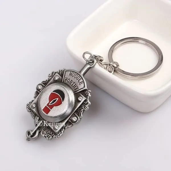 Silver_Hp_Fantastic_Beasts_Muggle_Worth_Metal_Keychain