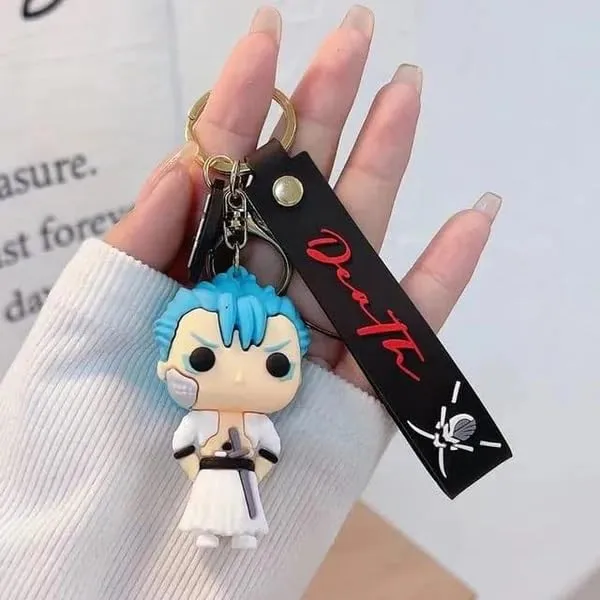 Anime_Bleach_Grimmjow_Silicon_Keychain_With_Lanyard