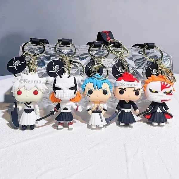 Anime_Bleach_Grimmjow_Silicon_Keychain_With_Lanyard