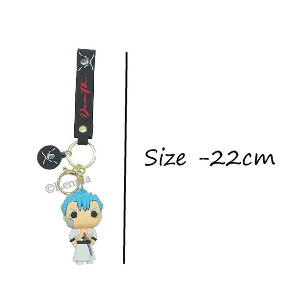 Anime_Bleach_Grimmjow_Silicon_Keychain_With_Lanyard