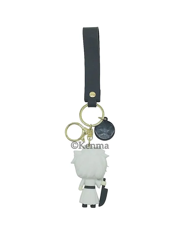 Anime_Bleach_Hollow_Ichigo_Silicone_Keychain_With_Lanyard
