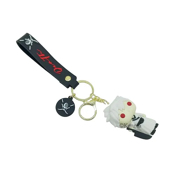 Anime_Bleach_Hollow_Ichigo_Silicone_Keychain_With_Lanyard