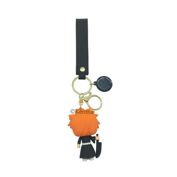 Anime_Bleach_Ichigo_Kurasaki_Model_A_Silicone_Keychain_With_Lanyard
