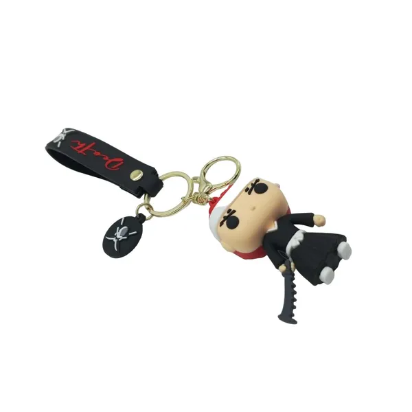 Anime_Bleach_Renji_Abarai_Silicone_Keychain_With_Lanyard