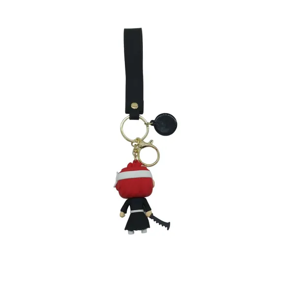 Anime_Bleach_Renji_Abarai_Silicone_Keychain_With_Lanyard