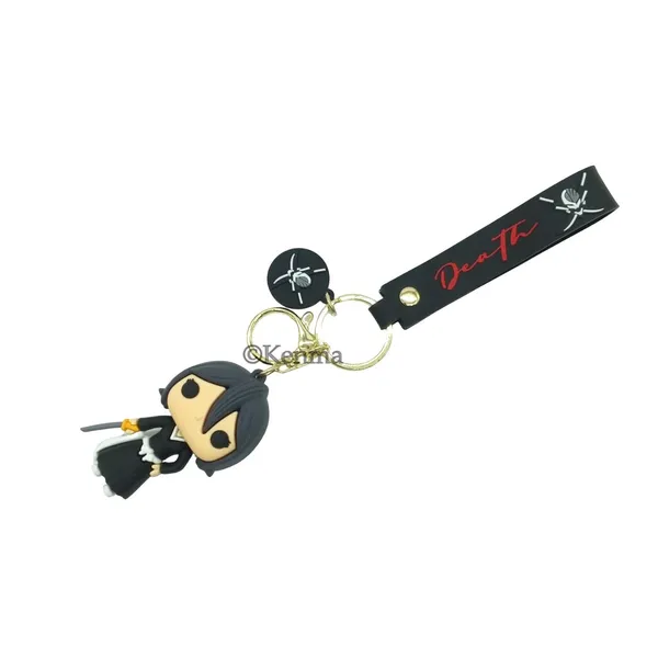 Anime_Bleach_Rukiha_Kuchiki_Silicone_Keychain_With_Lanyard