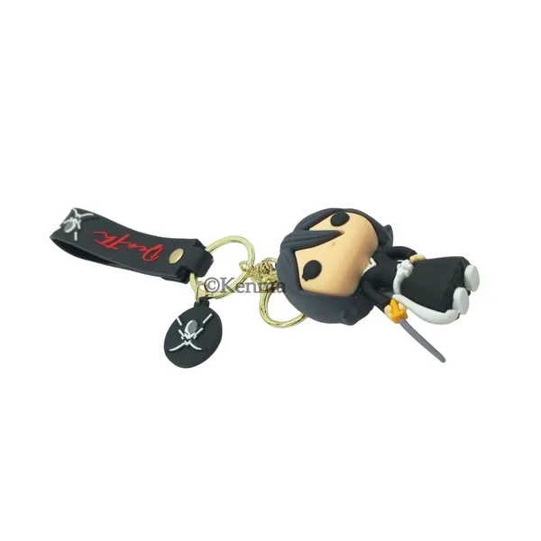 Anime_Bleach_Rukiha_Kuchiki_Silicone_Keychain_With_Lanyard