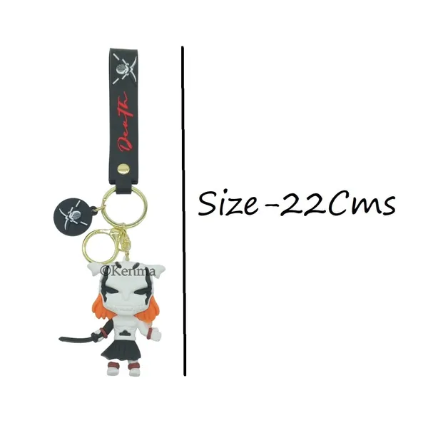 Anime_Bleach_Vasto_Lorde_Silicone_Keychain_With_Lanyard