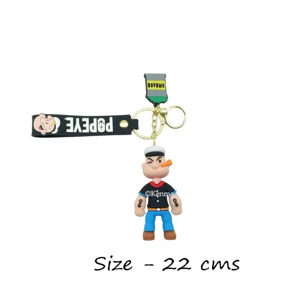 Silicone_Popeye_The_Sailor_Man_Keychain_With_Lanyard