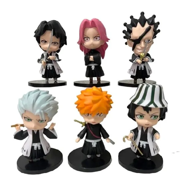 Bleach_Anime_Ichigo_Kurosaki_Set_Of_6_Pvc_Figurines_Action_Figure_(11L_X_4W_X_14H_Cm)