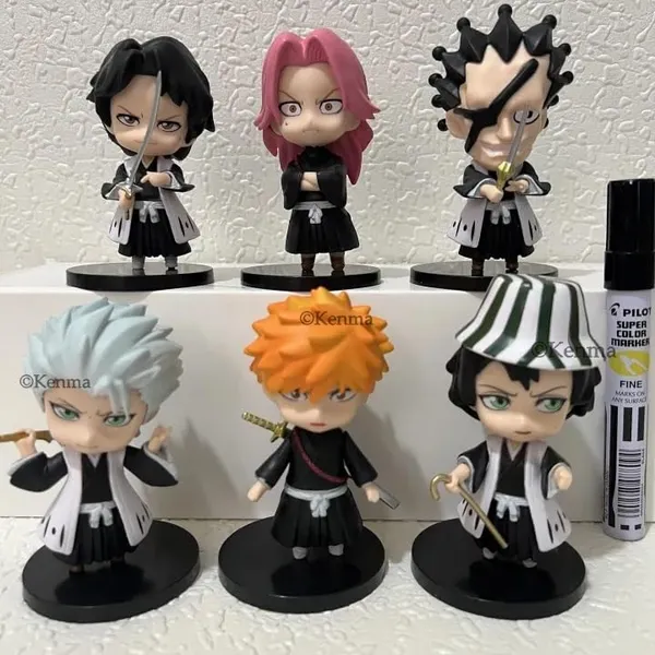 Bleach_Anime_Ichigo_Kurosaki_Set_Of_6_Pvc_Figurines_Action_Figure_(11L_X_4W_X_14H_Cm)