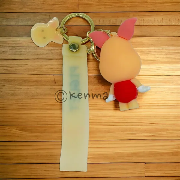__3D_Cute_Piglet_Lanyard_Keychain_With_Charms_For_Keys,Bags_&_Birthday_Return_Gifts_For_Girls_Boys_Keyrings