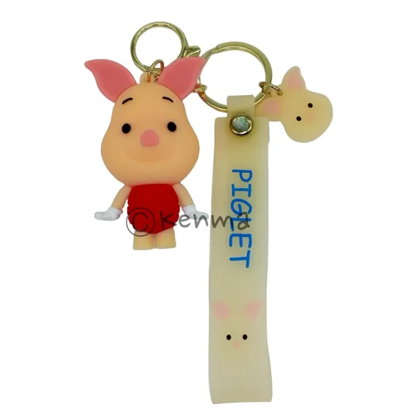 __3D_Cute_Piglet_Lanyard_Keychain_With_Charms_For_Keys,Bags_&_Birthday_Return_Gifts_For_Girls_Boys_Keyrings