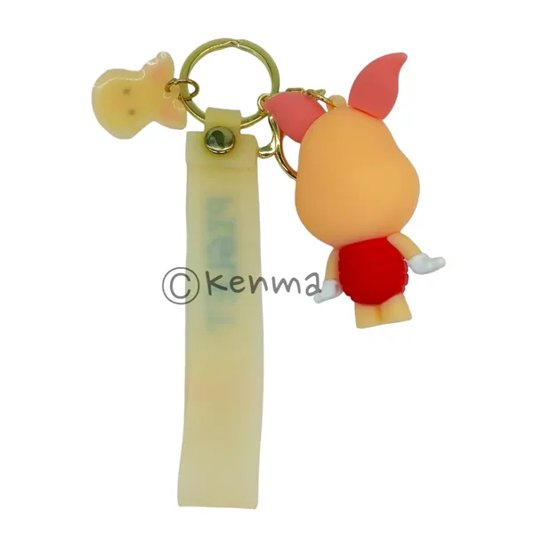 __3D_Cute_Piglet_Lanyard_Keychain_With_Charms_For_Keys,Bags_&_Birthday_Return_Gifts_For_Girls_Boys_Keyrings
