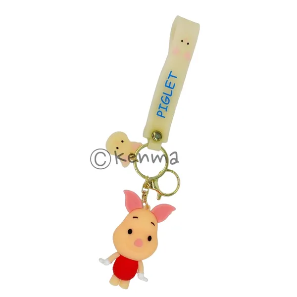 __3D_Cute_Piglet_Lanyard_Keychain_With_Charms_For_Keys,Bags_&_Birthday_Return_Gifts_For_Girls_Boys_Keyrings