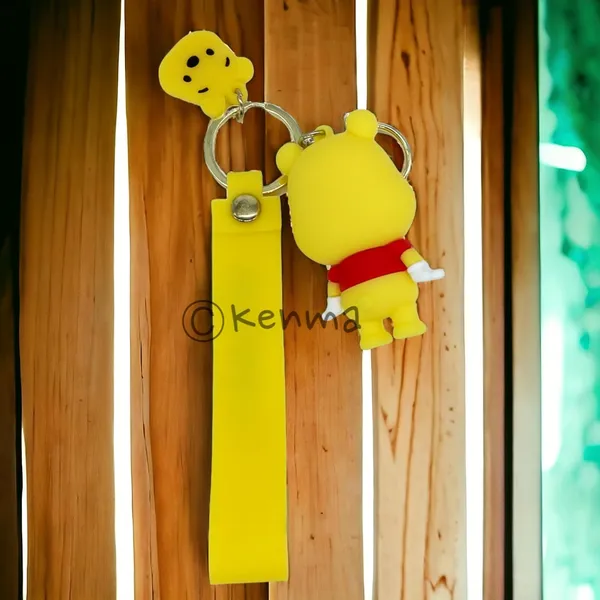 __3D_Cute_Winnie_The_Pooh_Lanyard_Keychain_With_Charms_For_Keys,Bags_&_Birthday_Return_Gifts_For_Girls_Boys_Keyrings