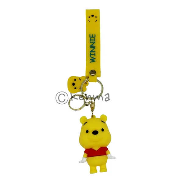 __3D_Cute_Winnie_The_Pooh_Lanyard_Keychain_With_Charms_For_Keys,Bags_&_Birthday_Return_Gifts_For_Girls_Boys_Keyrings