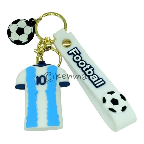 __Blue_&_White_Striped_Messi_Jersey_10_Number_3D_Lanyard_Keychain_With_Charms_For_Keys,Bags_&_Birthday_Return_Gifts_For_Girls_Boys_Keyrings