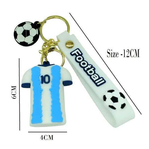 __Blue_&_White_Striped_Messi_Jersey_10_Number_3D_Lanyard_Keychain_With_Charms_For_Keys,Bags_&_Birthday_Return_Gifts_For_Girls_Boys_Keyrings