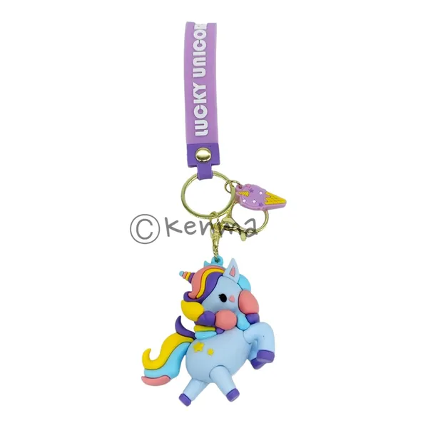 __Cute_Blue_Unicorn_Lanyard_Keychain_With_Charms_For_Keys,Bags_&_Birthday_Return_Gifts_For_Girls_Boys_Keyrings_Model_2