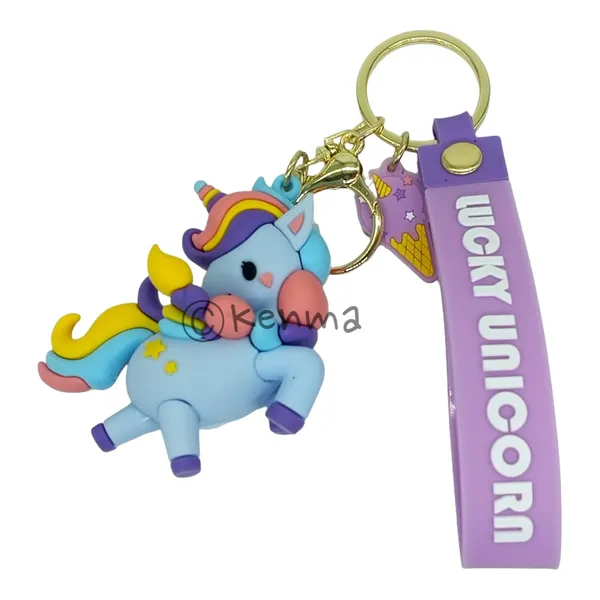 __Cute_Blue_Unicorn_Lanyard_Keychain_With_Charms_For_Keys,Bags_&_Birthday_Return_Gifts_For_Girls_Boys_Keyrings_Model_2